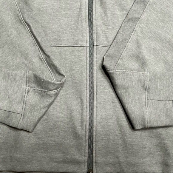 Nike Small Yoga Dri-Fit Mens Full-Zip Fleece Hoodie Green FZ6117-068 Brand New - Picture 4 of 6